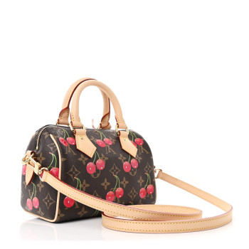 LOUIS VUITTON LV X TM Monogram Cerises Speedy Bandouliere 20