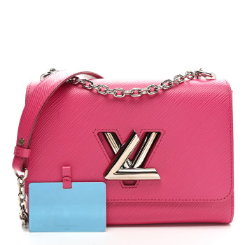 LOUIS VUITTON Epi Twist Shoulder Bag MM Hot Pink
