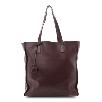 PRADA Soft Calf Reversible Tote Granato