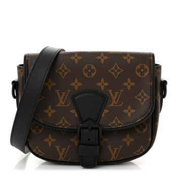 LOUIS VUITTON Monogram Macassar Montsouris Messenger PM