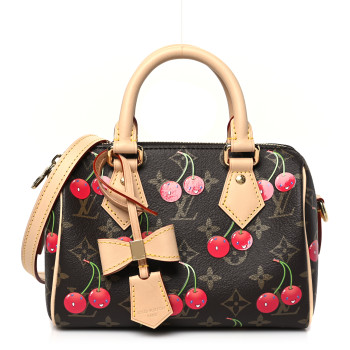 LOUIS VUITTON LV X TM Monogram Cerises Speedy Bandouliere 20