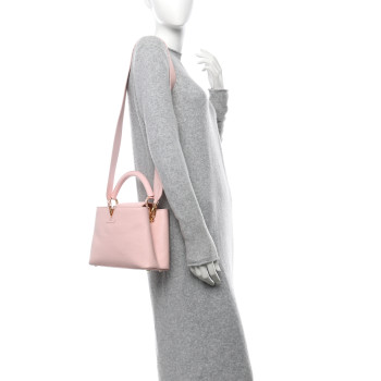 LOUIS VUITTON Taurillon Capucines BB Rose Jasmin
