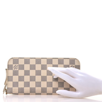 LOUIS VUITTON Damier Azur Insolite Wallet