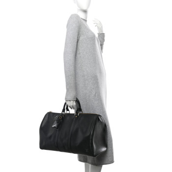 LOUIS VUITTON Epi Keepall 45 Black