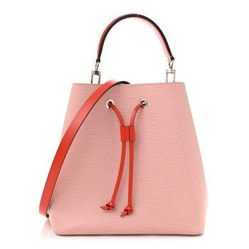 LOUIS VUITTON Epi Neonoe Rose Ballerine Orange