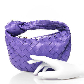BOTTEGA VENETA Nappa Intrecciato Mini Jodie Lavender