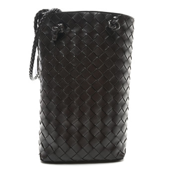 BOTTEGA VENETA Nappa Intrecciato Mini Vertical Tote Fondant