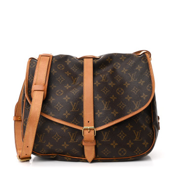 LOUIS VUITTON Monogram Saumur 35