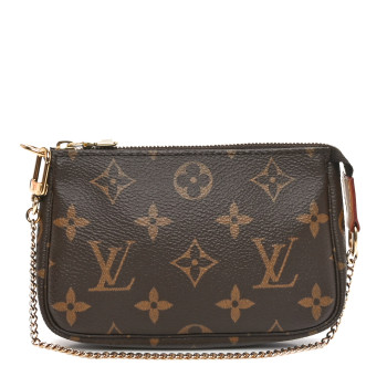 LOUIS VUITTON Monogram Mini Pochette Accessories