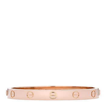 CARTIER 18K Pink Gold LOVE Bracelet 16