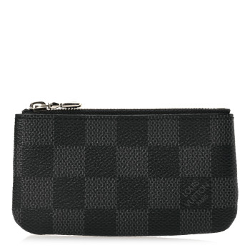 LOUIS VUITTON Damier Graphite Key Pouch