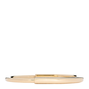 TIFFANY 18K Yellow Gold Tiffany Lock Bangle Bracelet