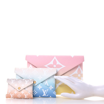 LOUIS VUITTON Monogram Giant By The Pool Kirigami Pochette Set