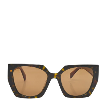 PRADA Acetate Sunglasses SPR 15W Tortoise Red Marble
