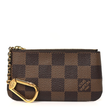 LOUIS VUITTON Damier Ebene Key Pouch