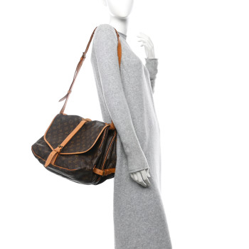 LOUIS VUITTON Monogram Saumur 35