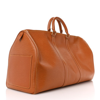 LOUIS VUITTON Epi Keepall 50 Cipango