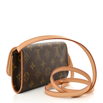 LOUIS VUITTON Monogram Pochette Twin PM