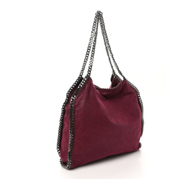 ショルダーバッグ・ポシェット STELLA MCCARTNEY Falabella shaggy deer shoulder bag PLUM STELLA MCCARTNEY Shaggy Deer Falabella Tote Plum 1663153