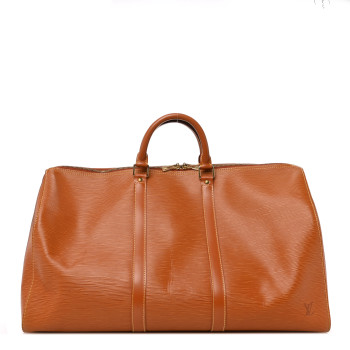 LOUIS VUITTON Epi Keepall 50 Cipango