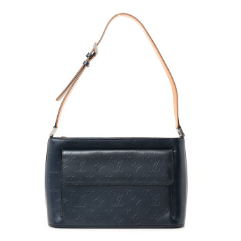 LOUIS VUITTON Mat Monogram Allston Blue LOUIS VUITTON Mat Monogram Allston Blue