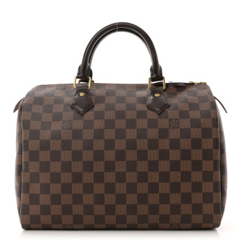 LOUIS VUITTON Damier Ebene Speedy 30