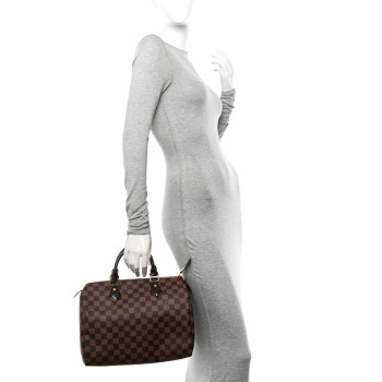 LOUIS VUITTON Damier Ebene Speedy 30