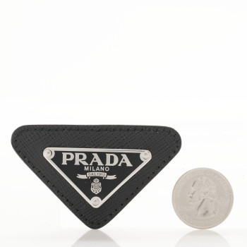 ★PRADA★ Triangle Logo Enamel Finish Hairpin Honey Totter S ☆PRADA☆ Triangle Logo Enamel Finish Hairpin Honey Totter S