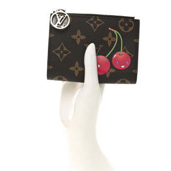 LOUIS VUITTON LV X TM Monogram Cerises Lisa Wallet