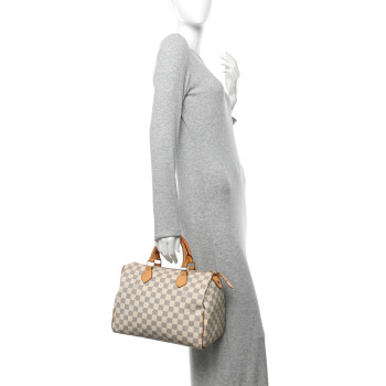 LOUIS VUITTON Damier Azur Speedy 30