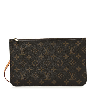 LOUIS VUITTON Monogram Neverfull MM GM Pochette
