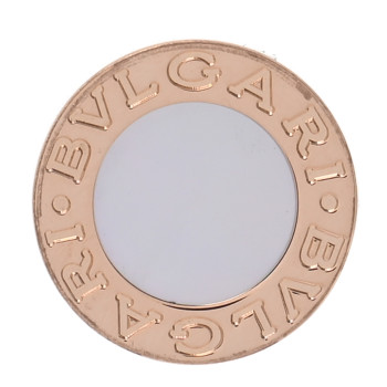 BULGARI 18K Rose Gold Mother of Pearl BVLGARI BVLGARI Single Stud Earring