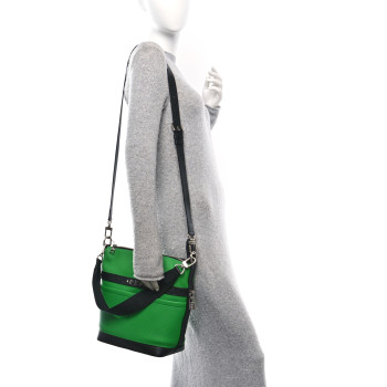 LOUIS VUITTON Calfskin Cruiser GM Green Black