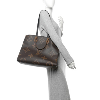 LOUIS VUITTON Reverse Monogram Giant Onthego GM