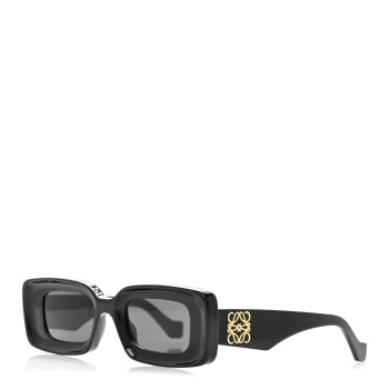 LOEWE Acetate Rectangular Sunglasses LW40101I Black