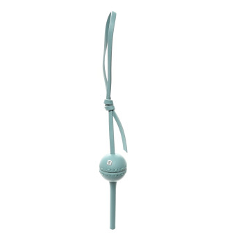 FENDI X CHUPA CHUPS Vitello Grace Lollipop Holder Bag Charm Key Ring Light Blue