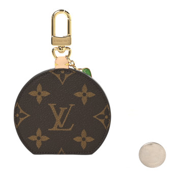 LOUIS VUITTON LV X TM Monogram Cerises Mini Mirror Bag Charm