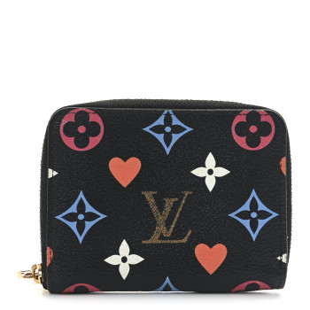 LOUIS VUITTON Game On Zippy Coin Purse Black