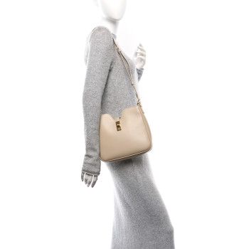 CELINE Smooth Calfskin Small Camille 16 Soft Bag Deep Ivory