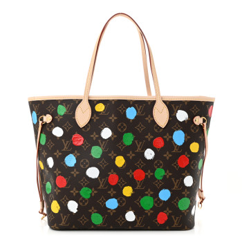 LOUIS VUITTON LV X YK Monogram Dots Neverfull MM