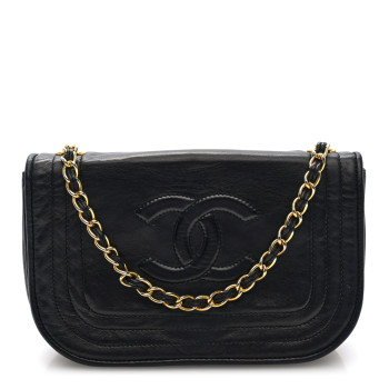 CHANEL Lambskin Mini CC Timeless Flap Black