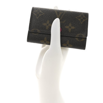 LOUIS VUITTON Monogram 6 Key Multicles Holder Fuchsia