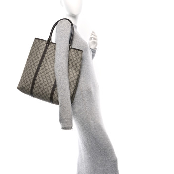GUCCI GG Plus Monogram Joy Vertical Tote Dark Brown