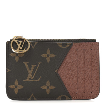 LOUIS VUITTON Monogram Zipped Romy Card Holder