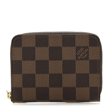 LOUIS VUITTON Damier Ebene Zippy Coin Purse