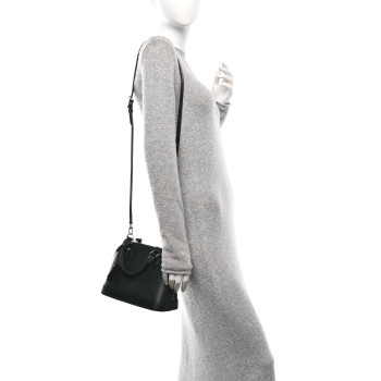 LOUIS VUITTON Epi Alma BB Black