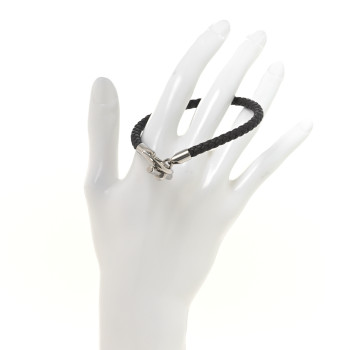 HERMES Swift Glenan Single Tour H Bracelet T1  Etain
