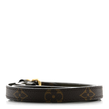 LOUIS VUITTON Calfskin Monogram Marignan Adjustable Shoulder Strap Kaki