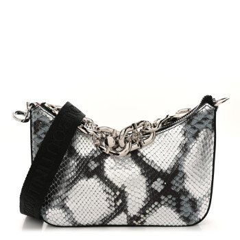 CHRISTIAN LOUBOUTIN Calfskin Amazonia Loubila Mini Chain Shoulder Bag Multicolor