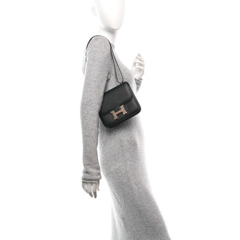 HERMES Epsom Constance 18 Black